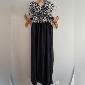 A-Line Strapless Prom Dress